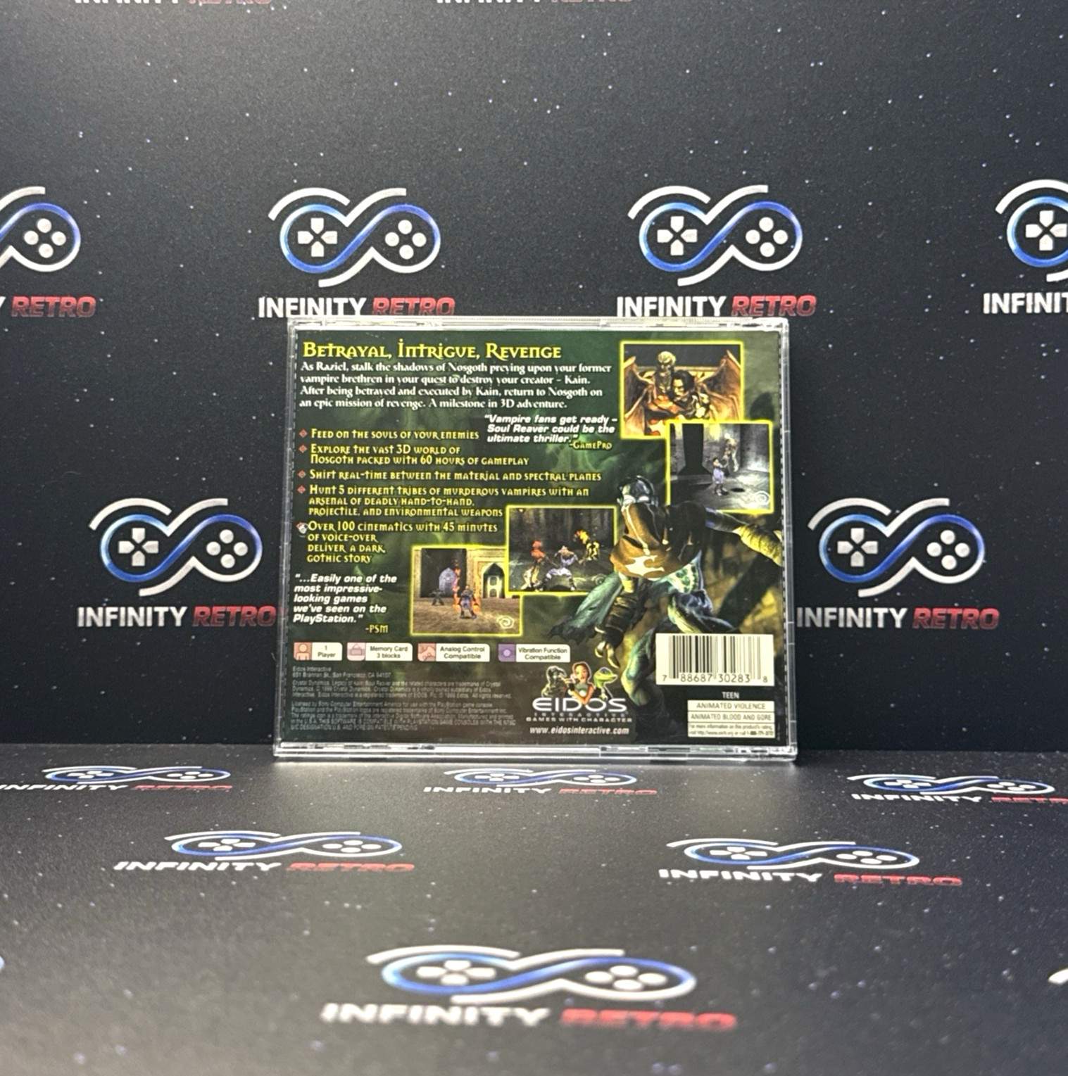 Legacy of Kain: Soul Reaver Sony PlayStation 1 PS1 CIB Refurbished & Tested