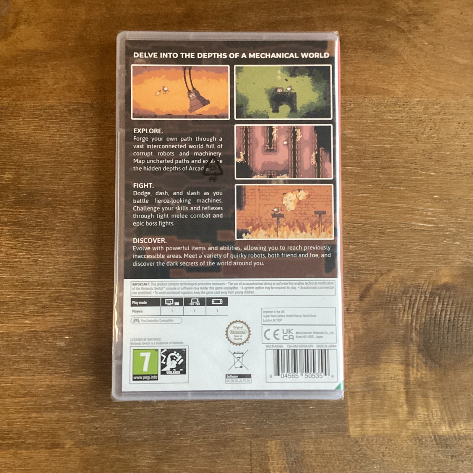 HAIKU, THE ROBOT # 94 – SUPER RARE – NINTENDO SWITCH – BRAND NEW