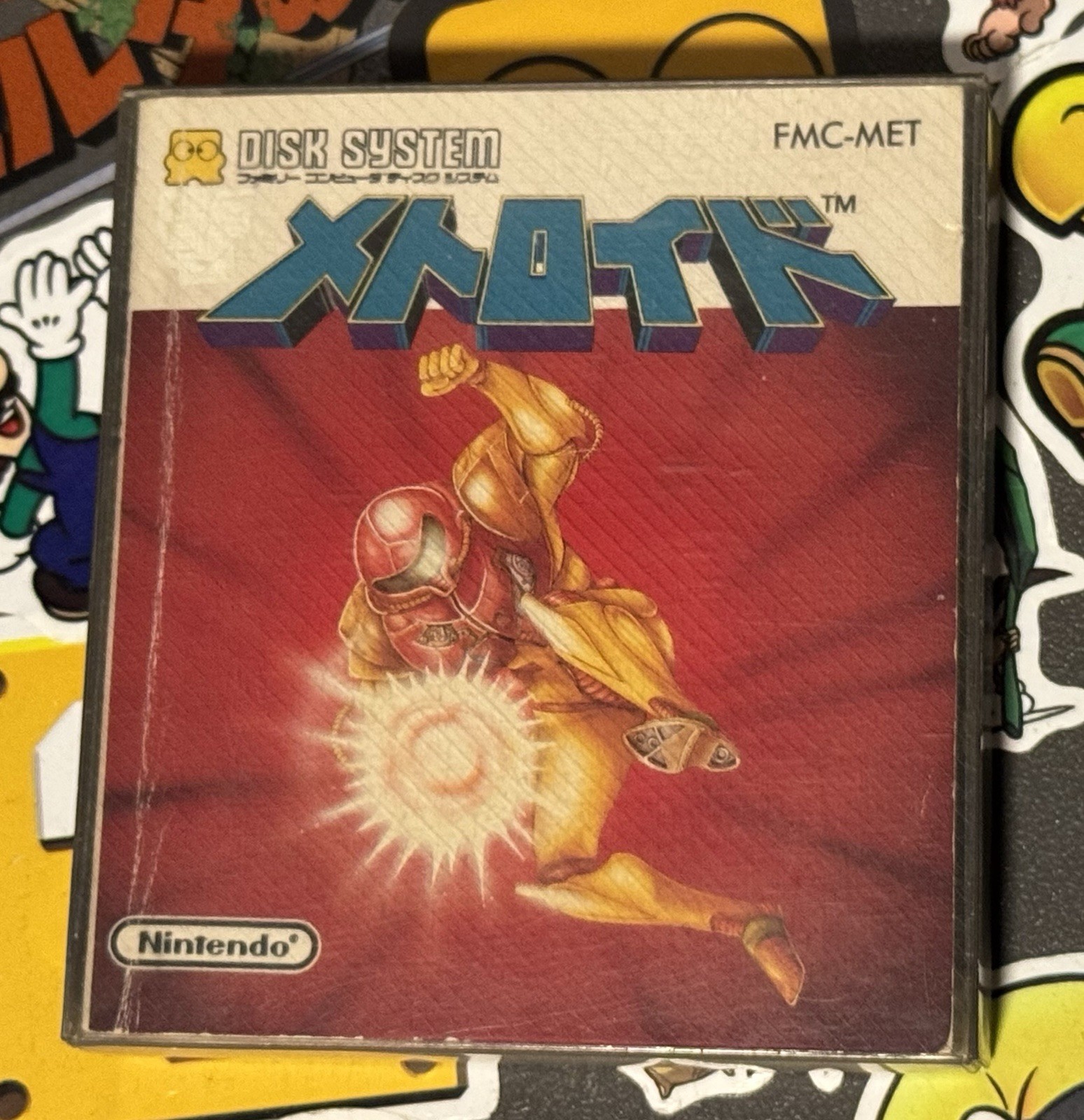 Metroid Nintendo Famicom Disk System COMPLETE Japan Import US Seller TESTED