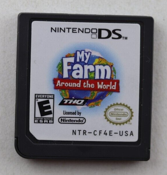My Farm Around the World (Nintendo DS, 2009) Complete Tested