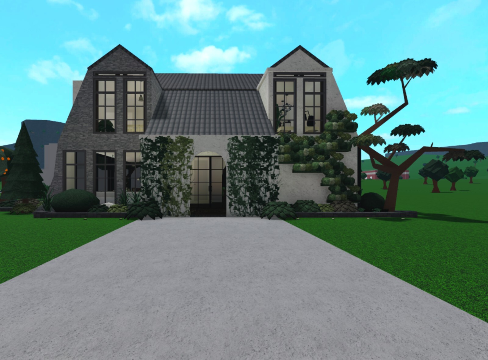 BLOXBURG HOUSE BUILD MANSION|| BEAUTIFUL MEDITERRANEAN MANSION||READ DESCRIPTION