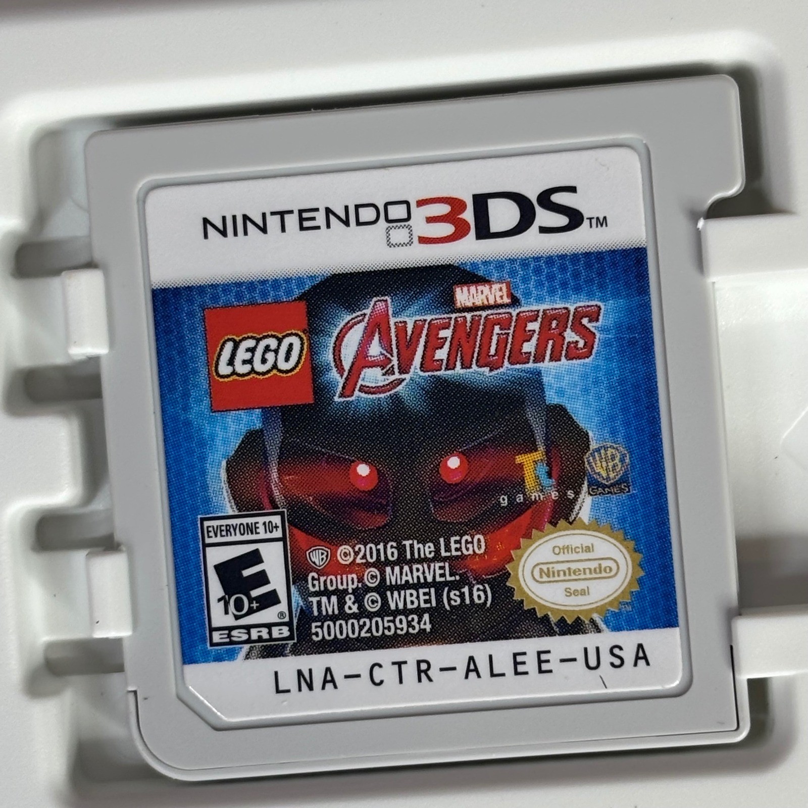 LEGO Marvel Avenger Nintendo 3DS Game Complete CIB Iron Man Captain America Hulk