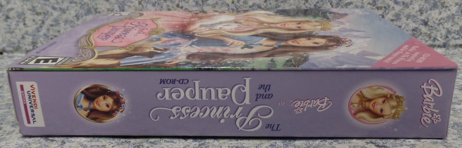 Video Game PC Barbie As The Princess And The Pauper #5 NEW see pics