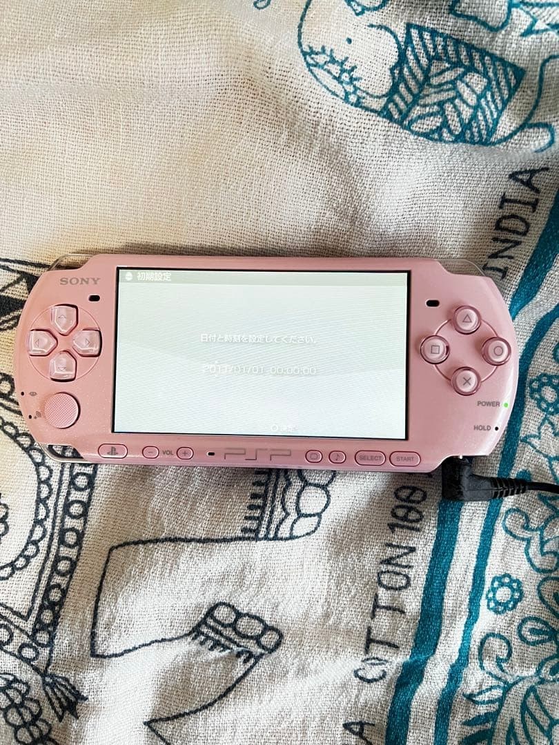 Never Used /NEW Sony PSP-3000 PSP 3000 Console Pink Region Free