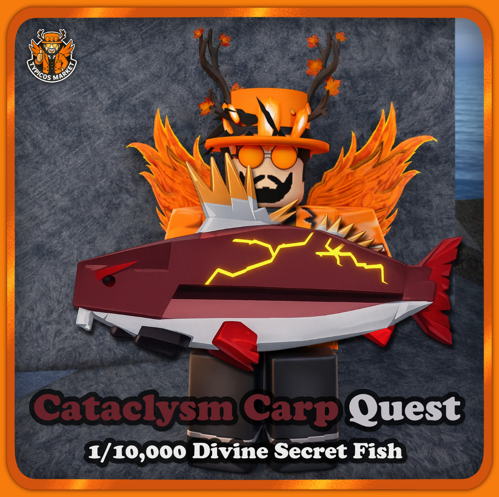 [FISCH] – Divine Hunter Quests – [Cataclysm Carp, The Boulder]