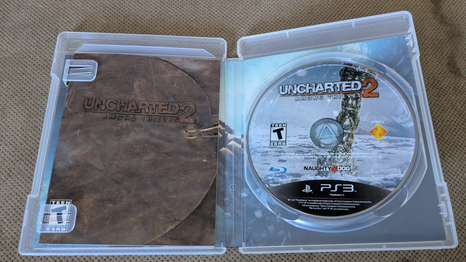 Uncharted 1 & 2 PS3 Signed / Autographed By Writer Neil Druckmann