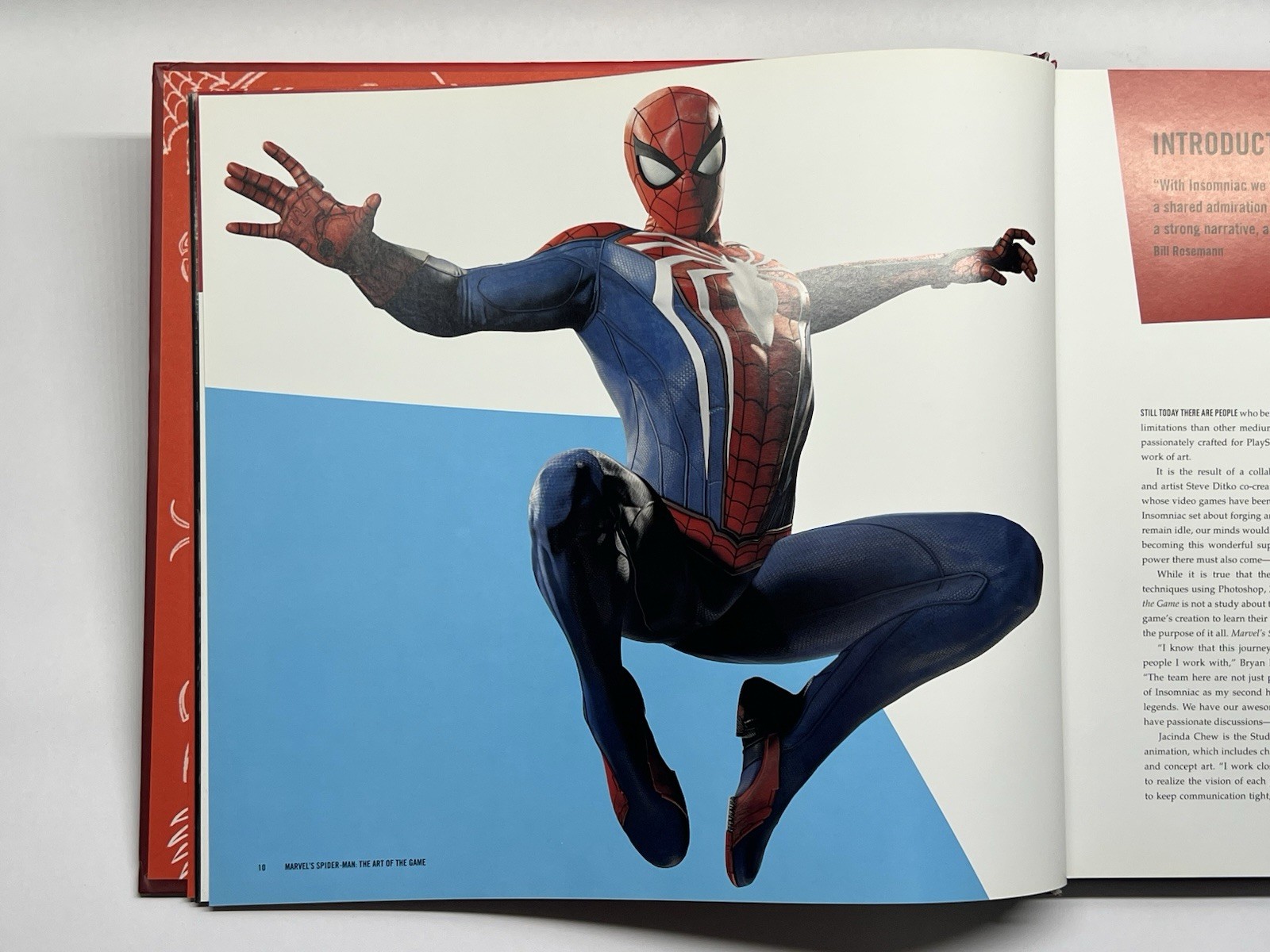 Signed Marvels Spider-Man PlayStation Art Book