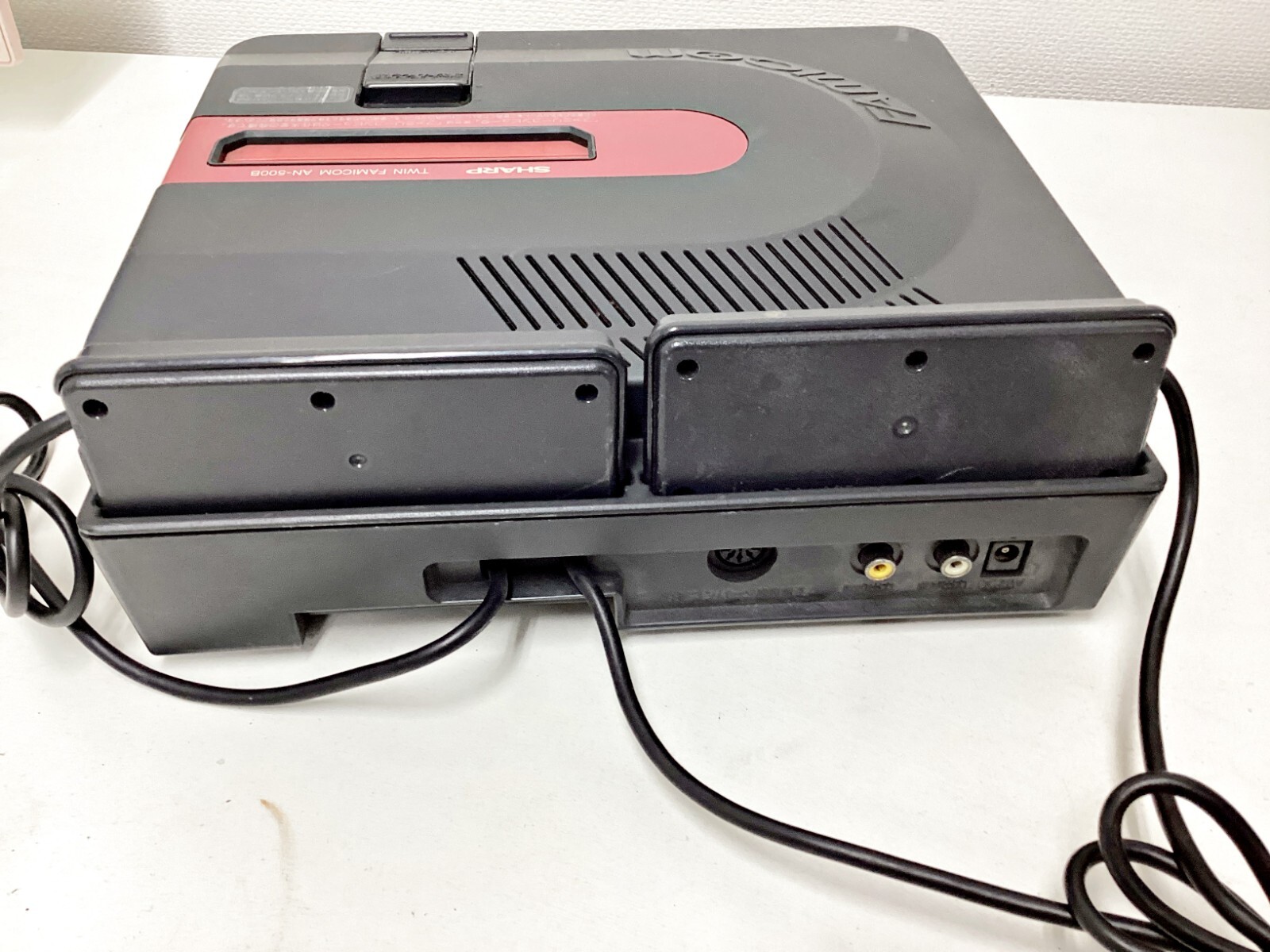 Sharp Twin Famicom AN-500B Black New Belt/tuning 985 Japan DHL 1 week to USA