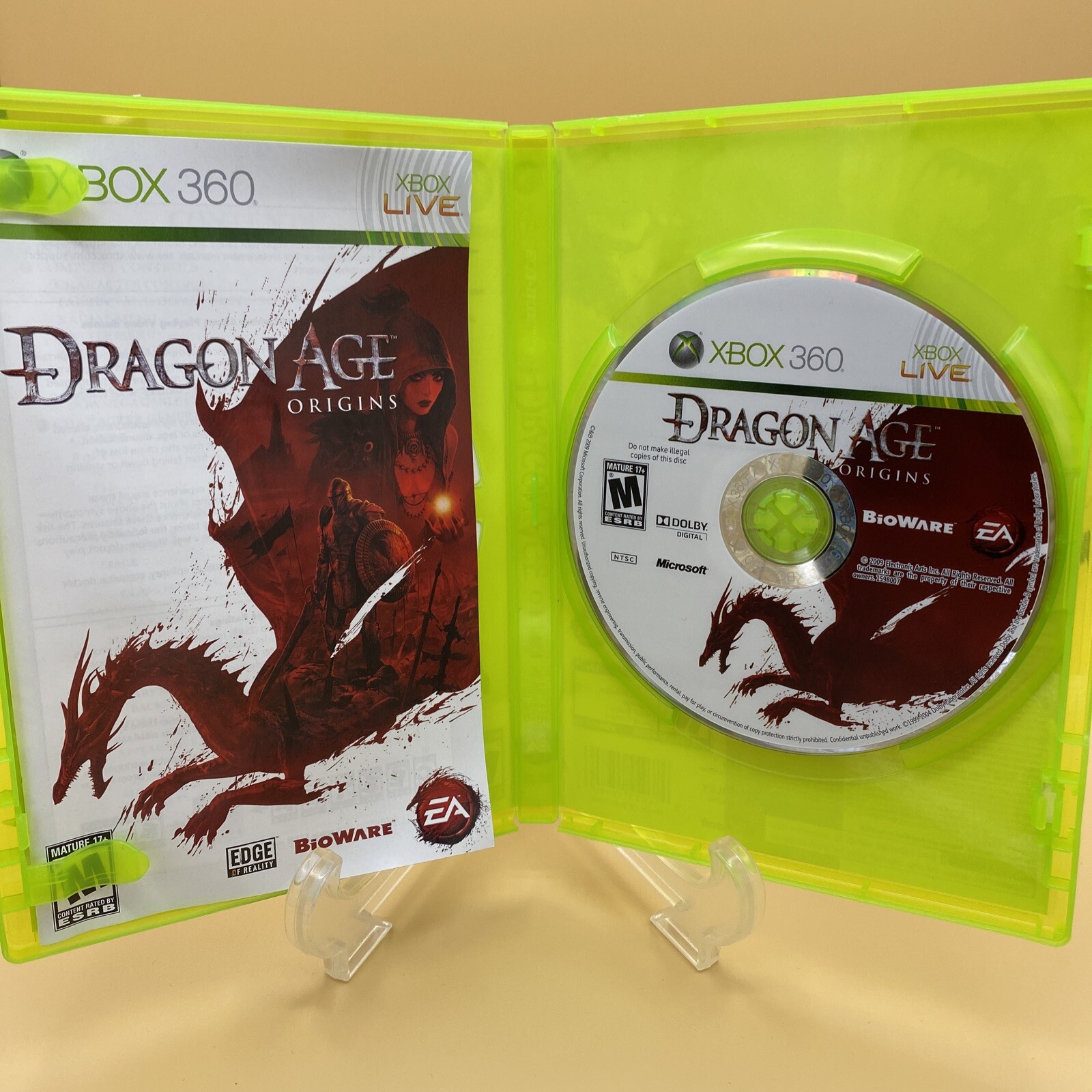 Dragon Age- Origins (Microsoft Xbox 360, 2009)- CIB…