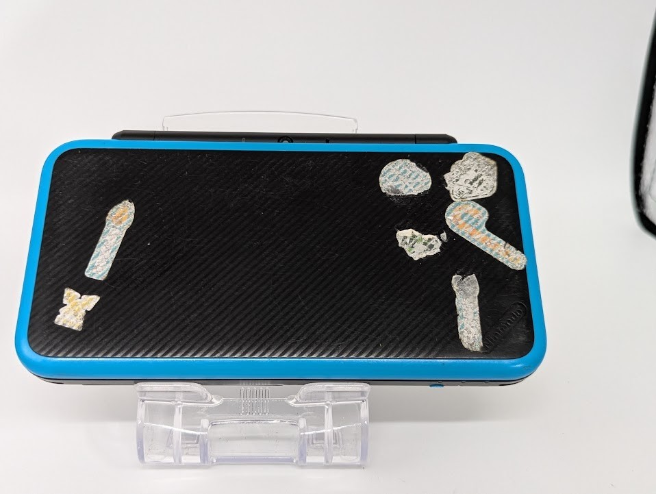 B309 Nintendo new 2DS console LL XL Turquoise x Black Japan w/adapter pen fx