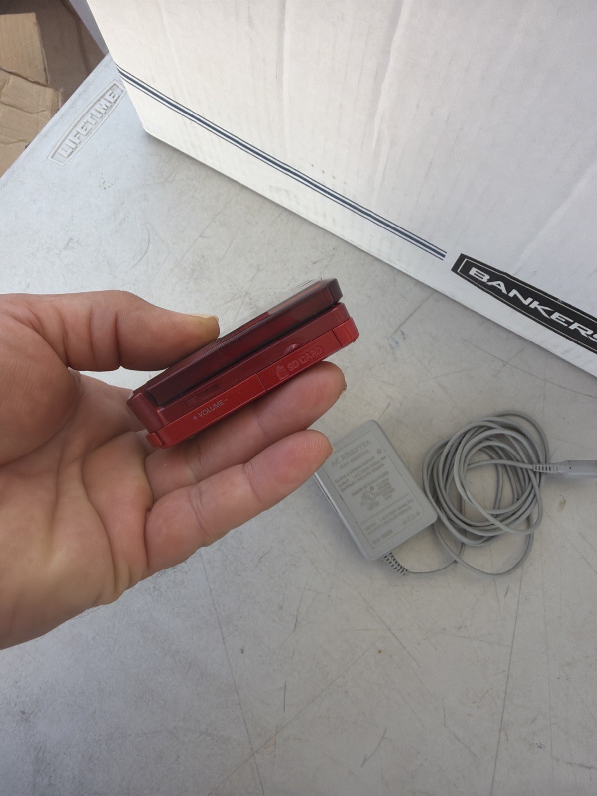 Nintendo 3DS Handheld System Flame Red Tested 🔥