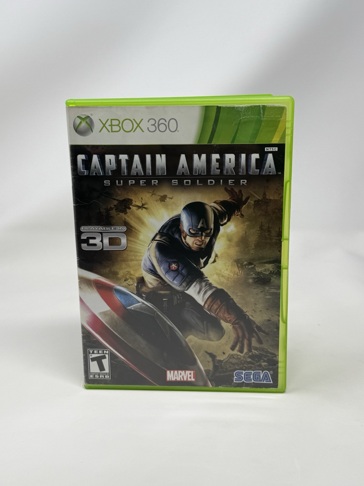 Captain America Super Soldier Microsoft Xbox 360 Game + Case Mint Disc Tested