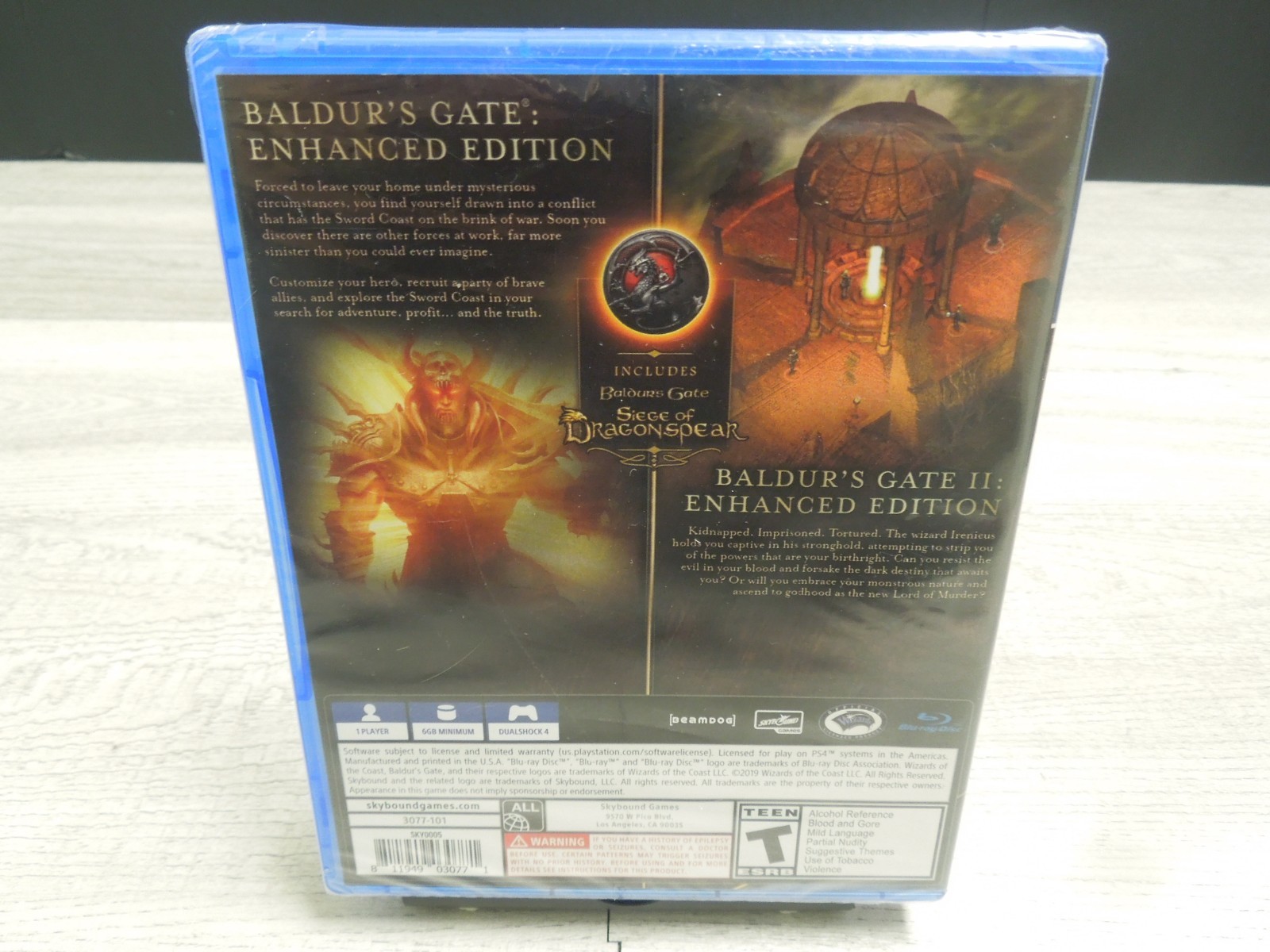 Baldur’s Gate & Baldur’s Gate II: Enhanced Edition Sony Playstation 4 PS4 Game