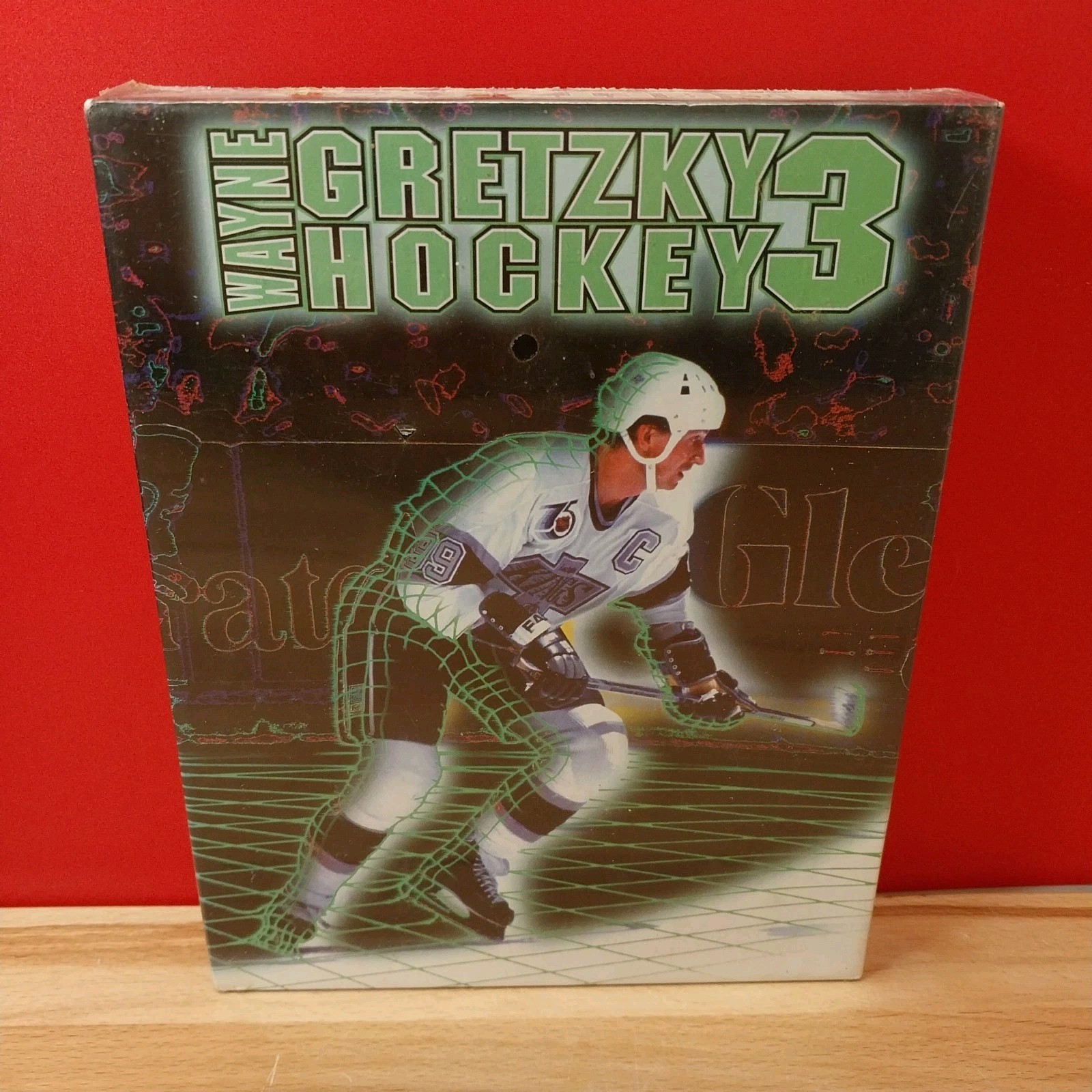 Wayne Gretzky Hockey 3 PC Game IBM 5.25″ HD Discs Factory SEALED COLLECTABLE