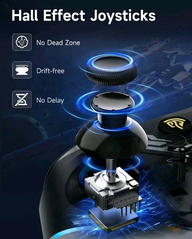 EasySMX X15 PC Controller – Enhanced Wireless Bluetooth Controller