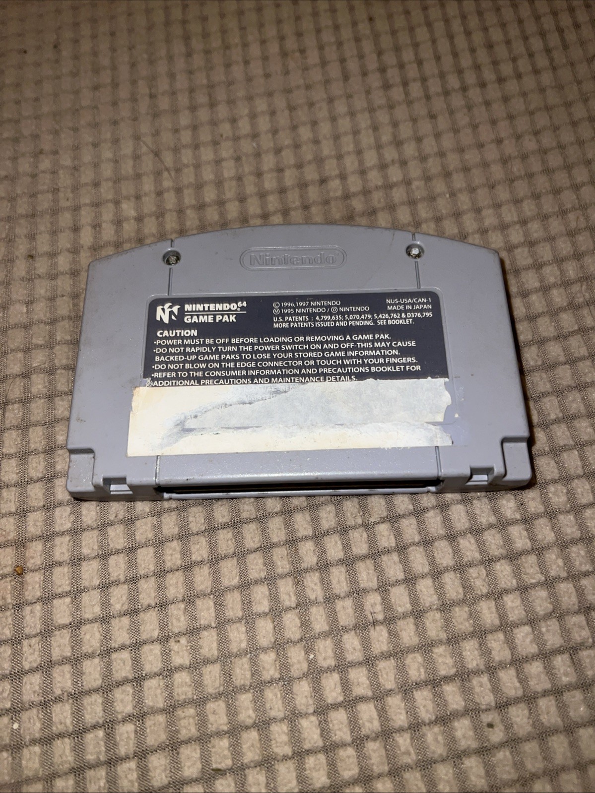 Dr. Mario 64 (Nintendo 64, 2001) N64 Authentic Game Cartridge Only – Tested
