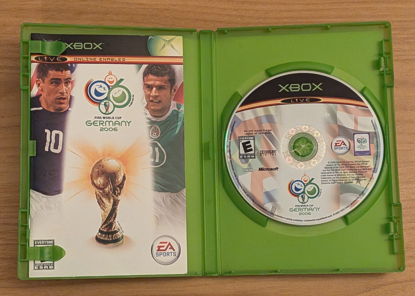 FIFA World Cup Germany 2006 Original Xbox CIB Complete w Manual Disc NTSC EA