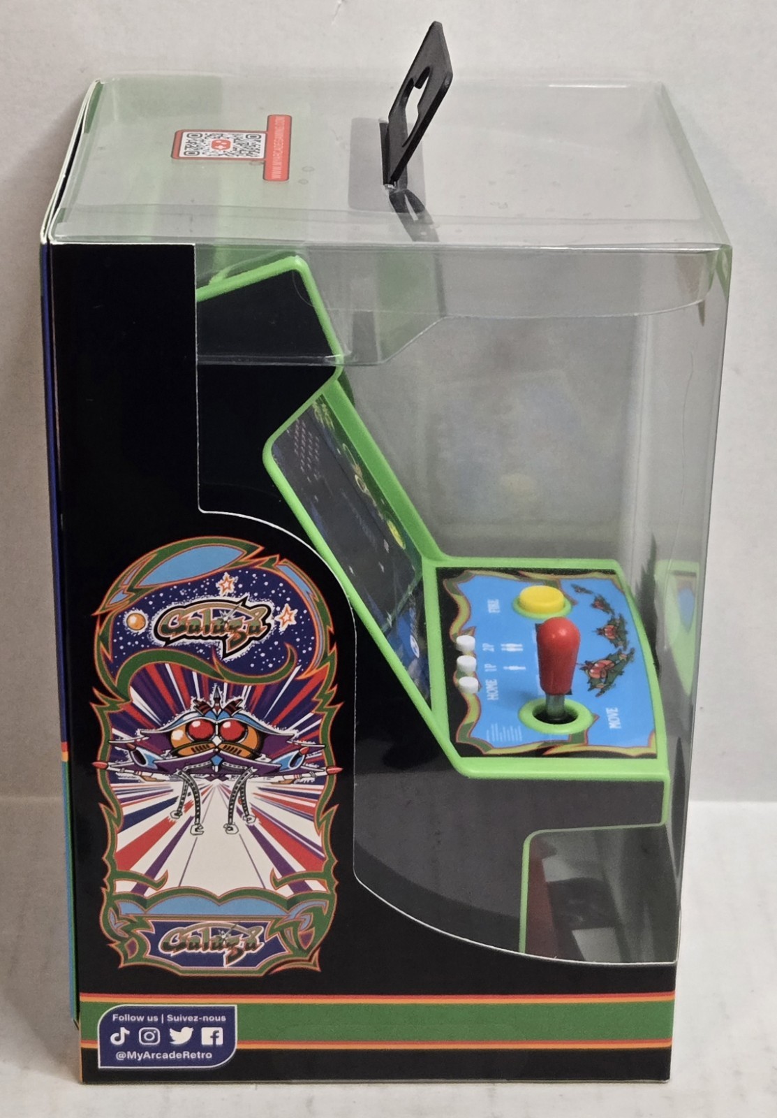 My Arcade DGUNL-4195 Galaga/Galaxian Micro Player Pro Portable Retro Arcade New