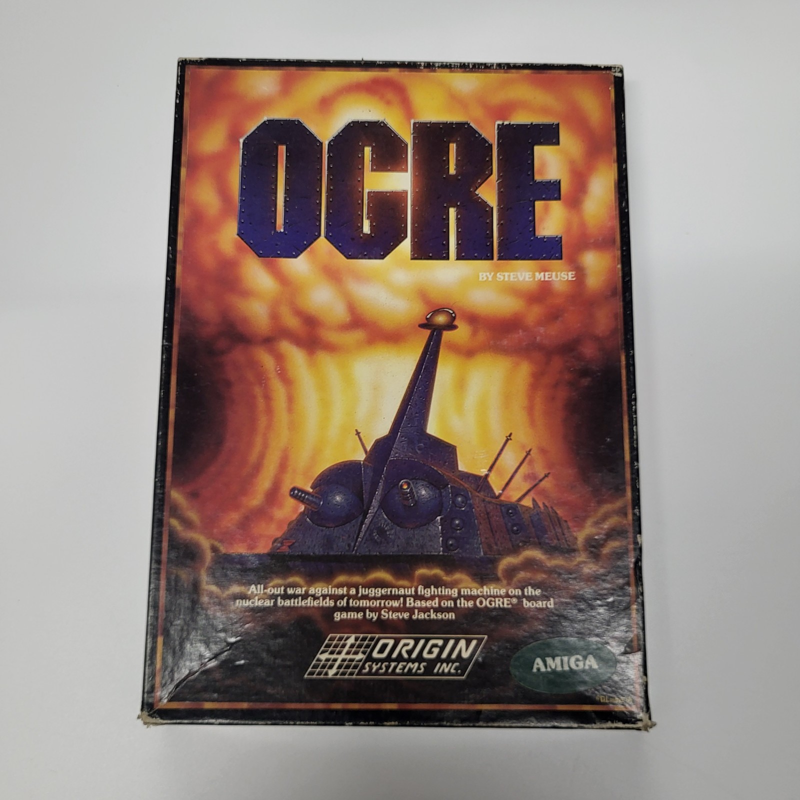 Ogre Commodore Amiga Box & Manuals ONLY