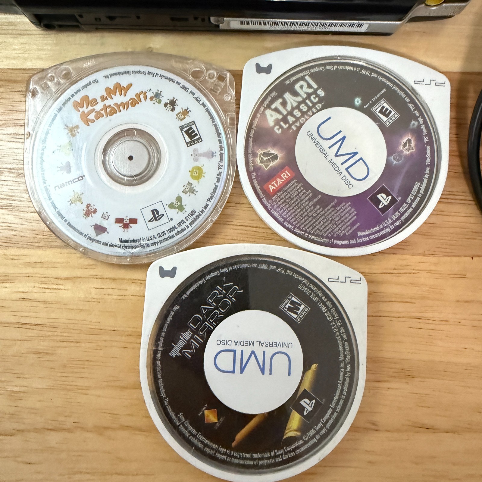 Sony PSP-3001 Black PSP Slim W/Charger + (3) Games & Memory Card