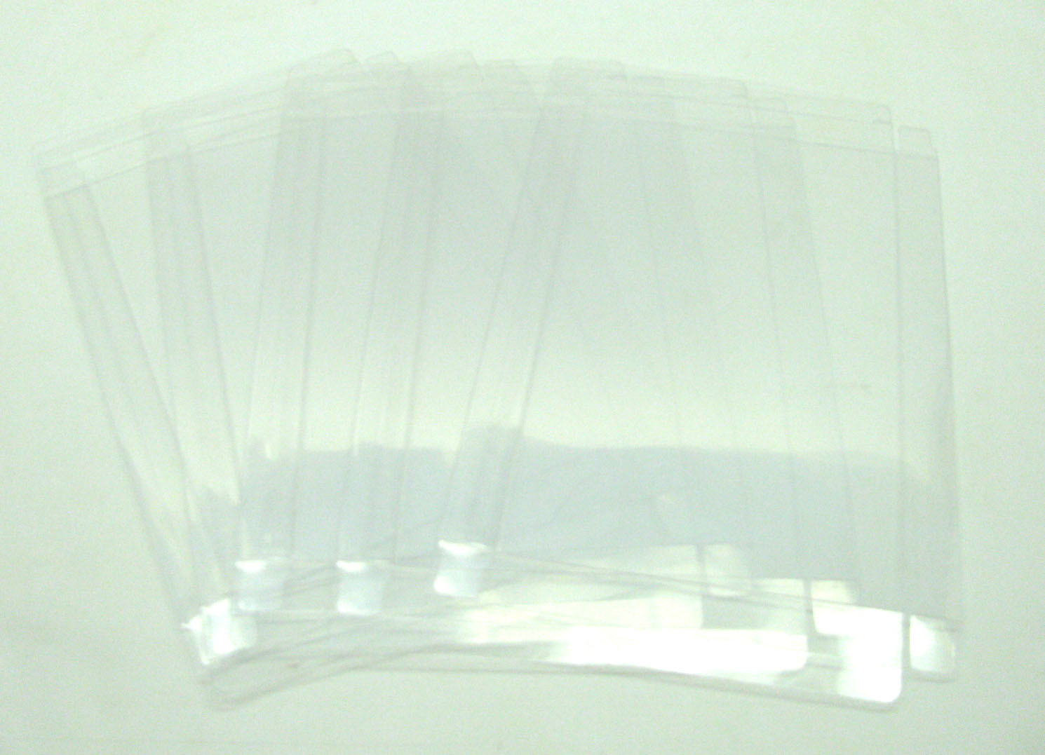 10X NINTENDO GAMECUBE CIB GAMES – CLEAR PLASTIC PROTECTIVE BOX PROTECTORS CASE