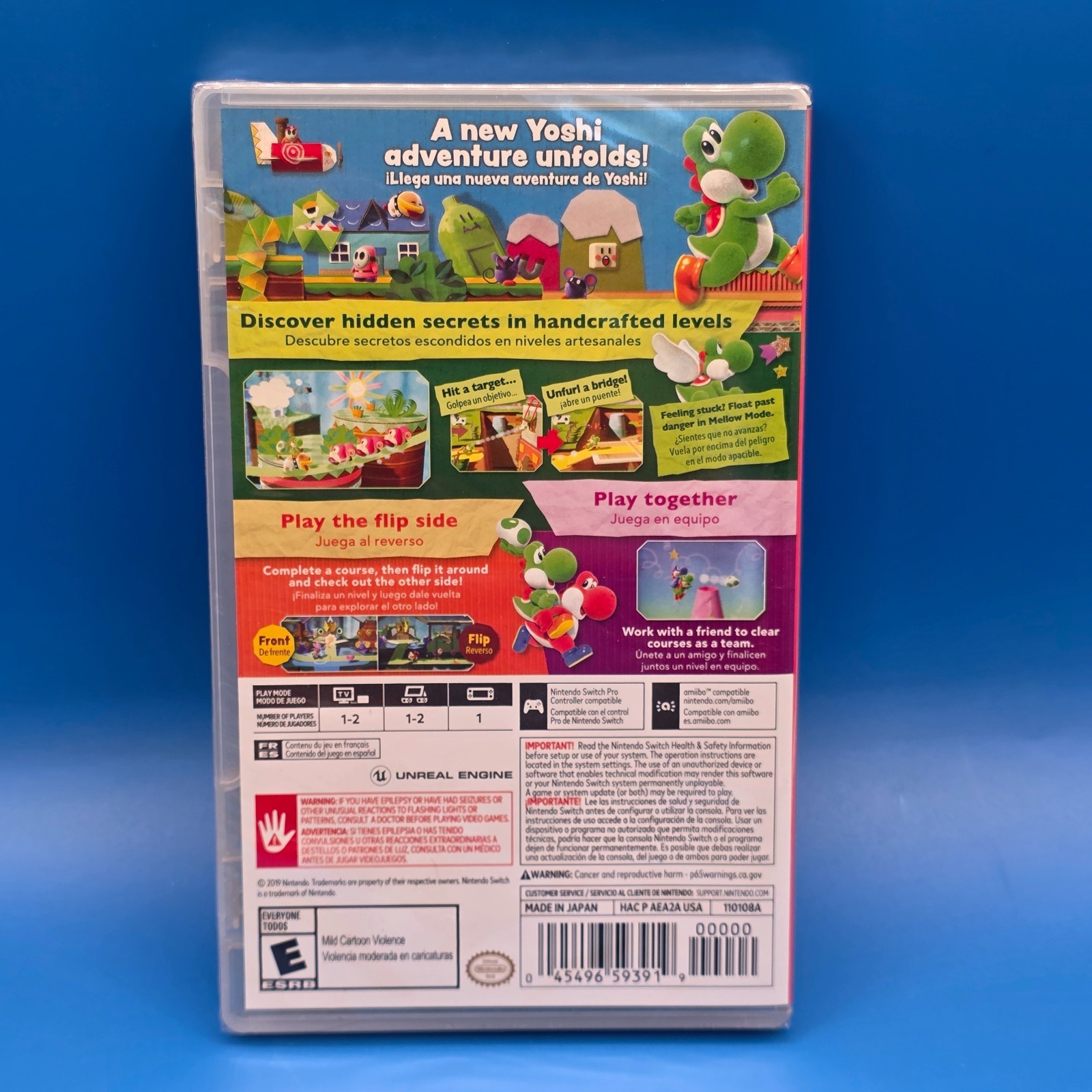Yoshi’s Crafted World for Nintendo Switch [New Video Game]