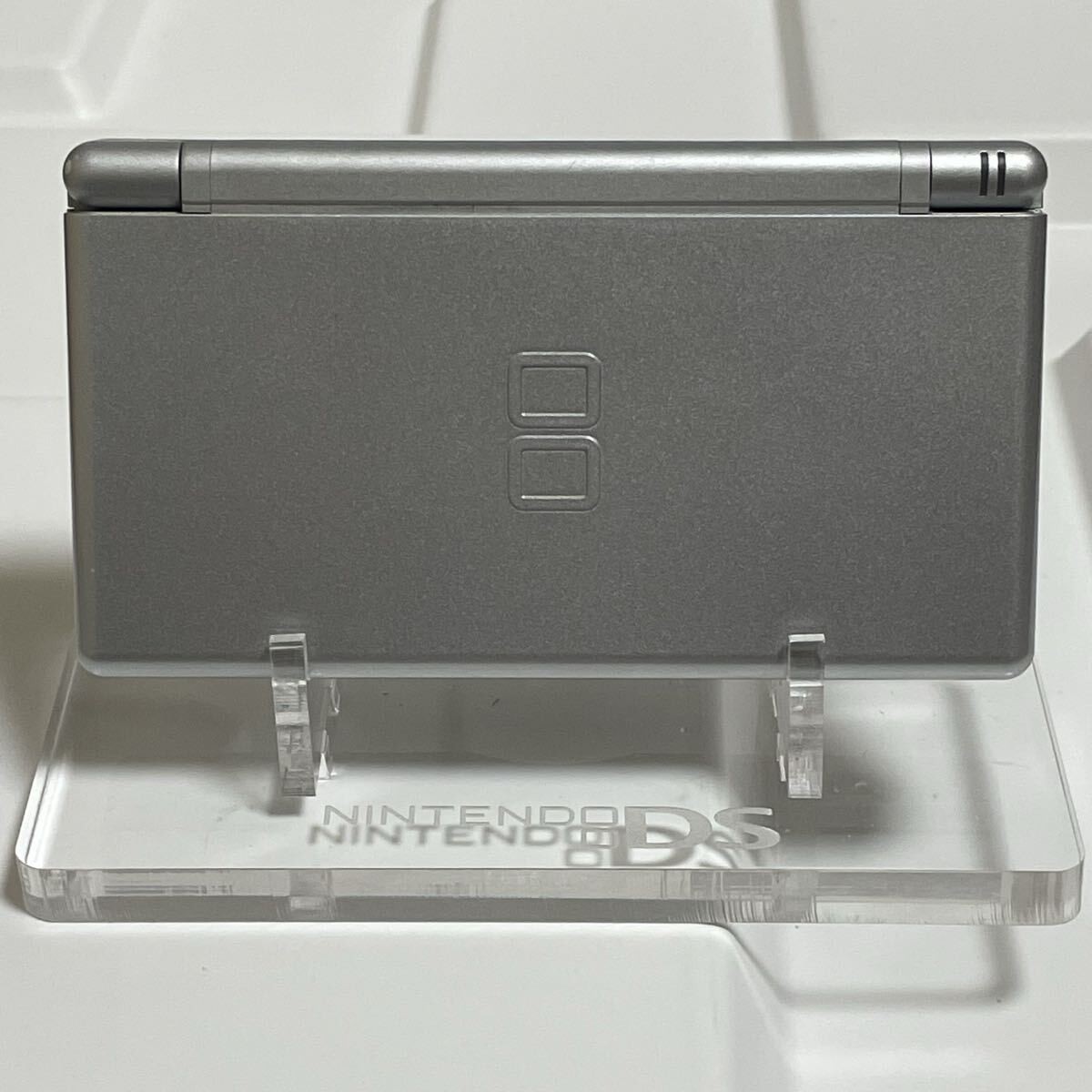 Nintendo DS Lite Handheld Console Gloss Silver with Verified Operation and Clean