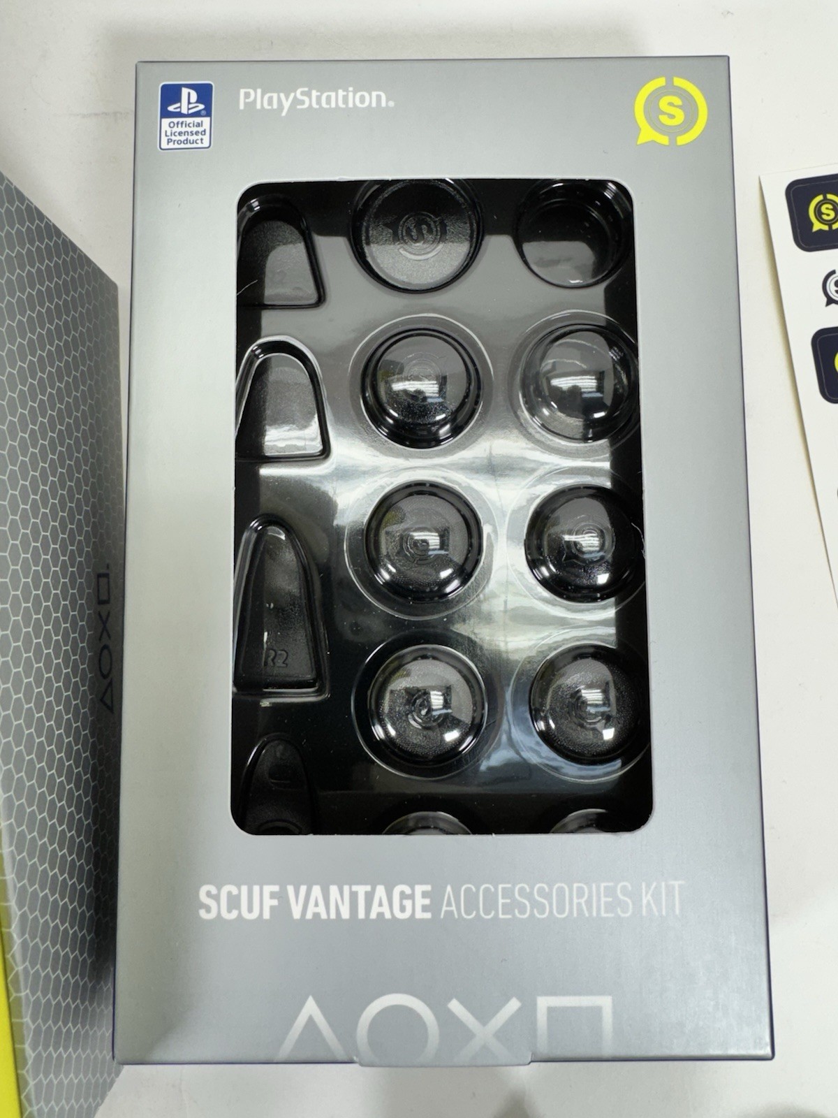 Untested LIGHTS UP- SCUF Vantage 2 Controller + ACCESSORIES KIT Sony PS4 / PC
