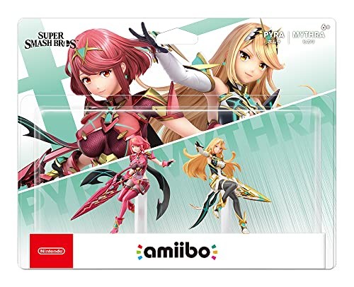 amiibo Super Smash Bros. Pyra Mythra Double Set Homura Hikari Nintendo