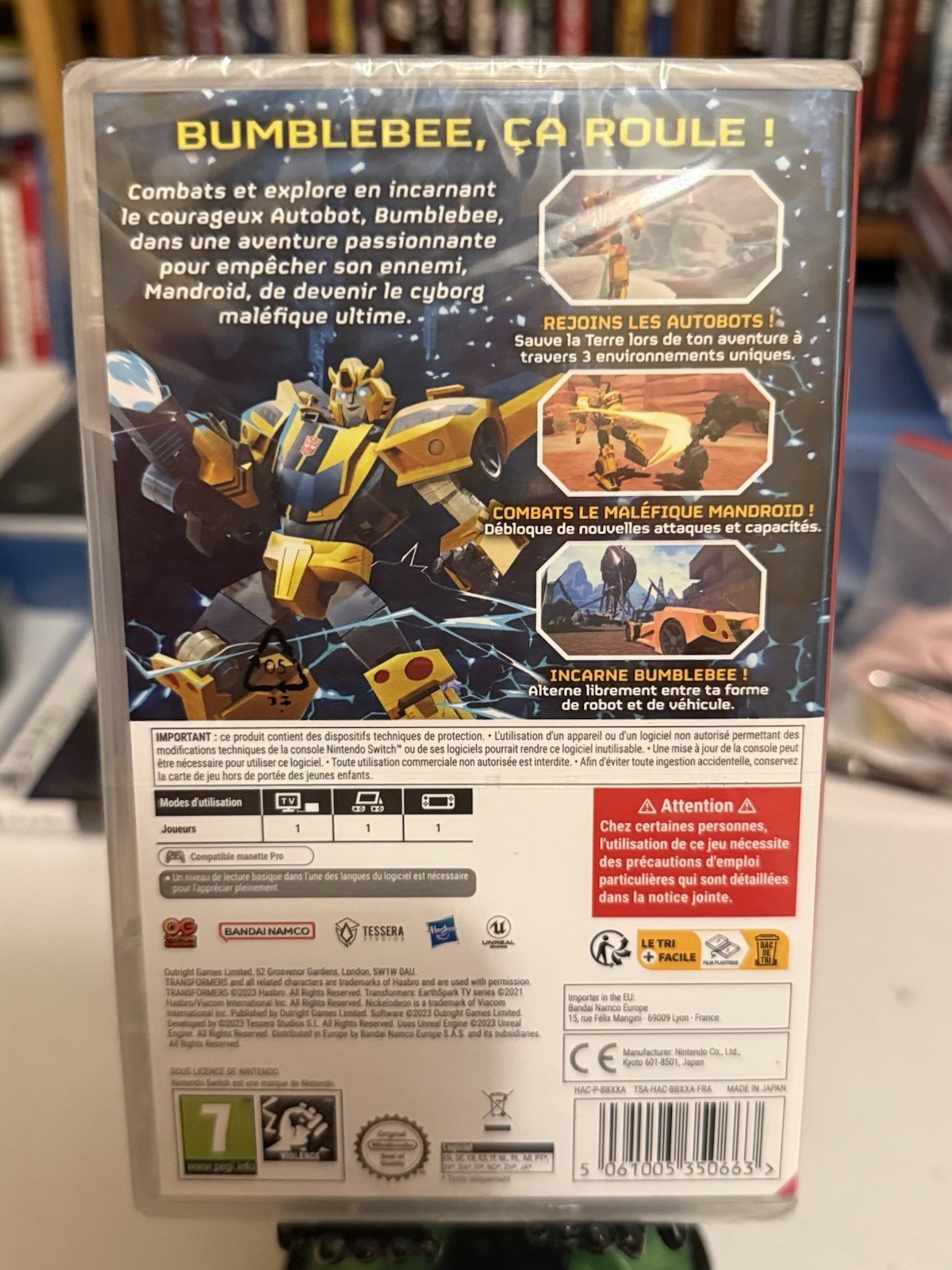 Transformers EarthSpark Expedition Nintendo Switch Game SEALED AND NEW