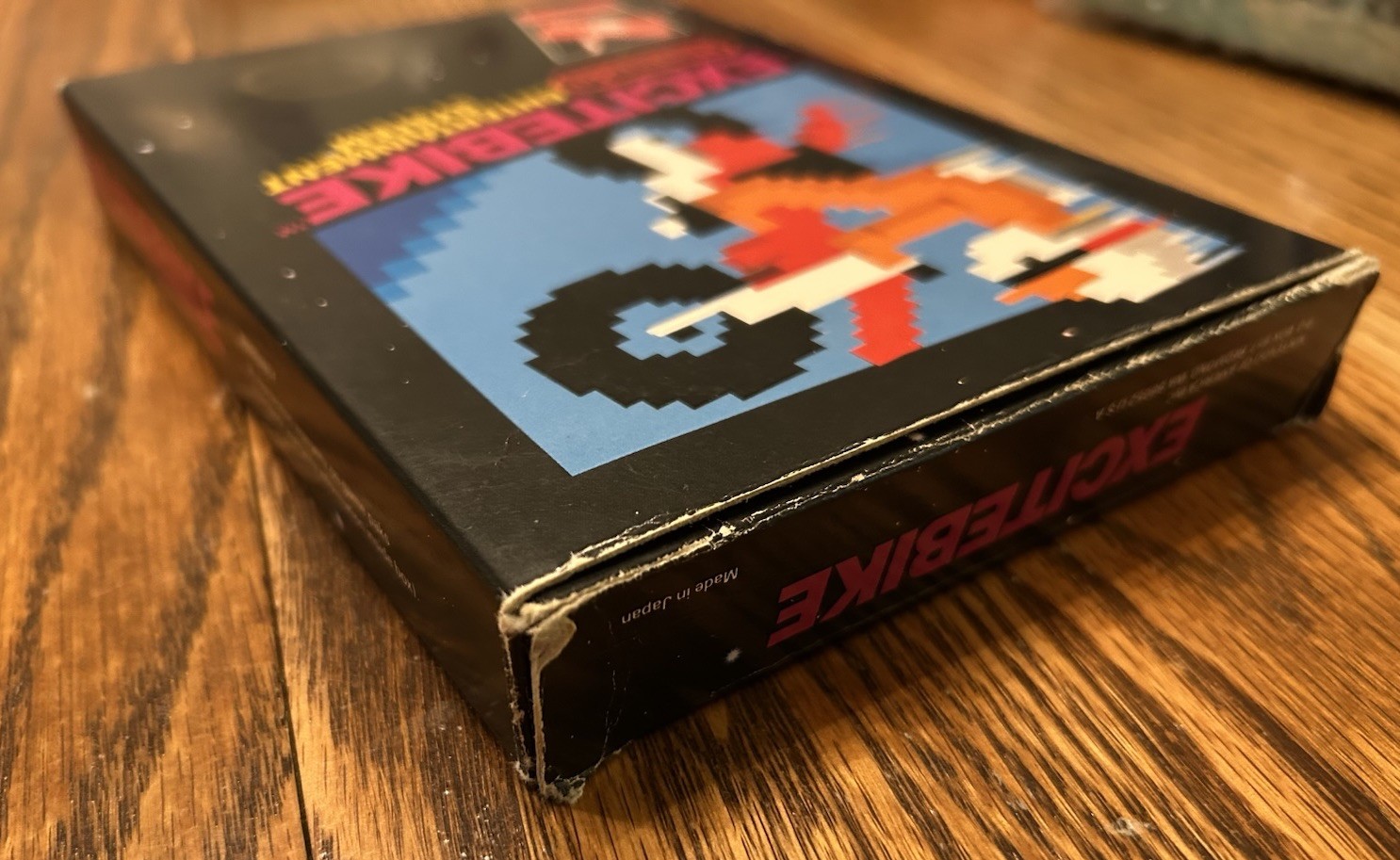 Excitebike (Nintendo NES, 1985) CIB Complete with Box W/ Protector