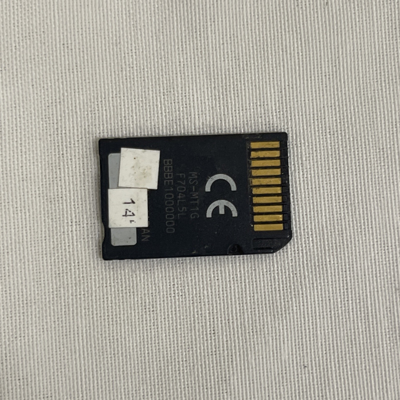 Genuine Sony Memory Stick PRO Duo 1GB MagicGate Mark2 PSP Memory Card Tested