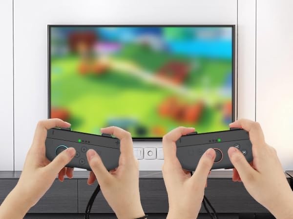 Switch Wireless Controller Replacement for Switch/Lite/OLED, with/Dual Vibration