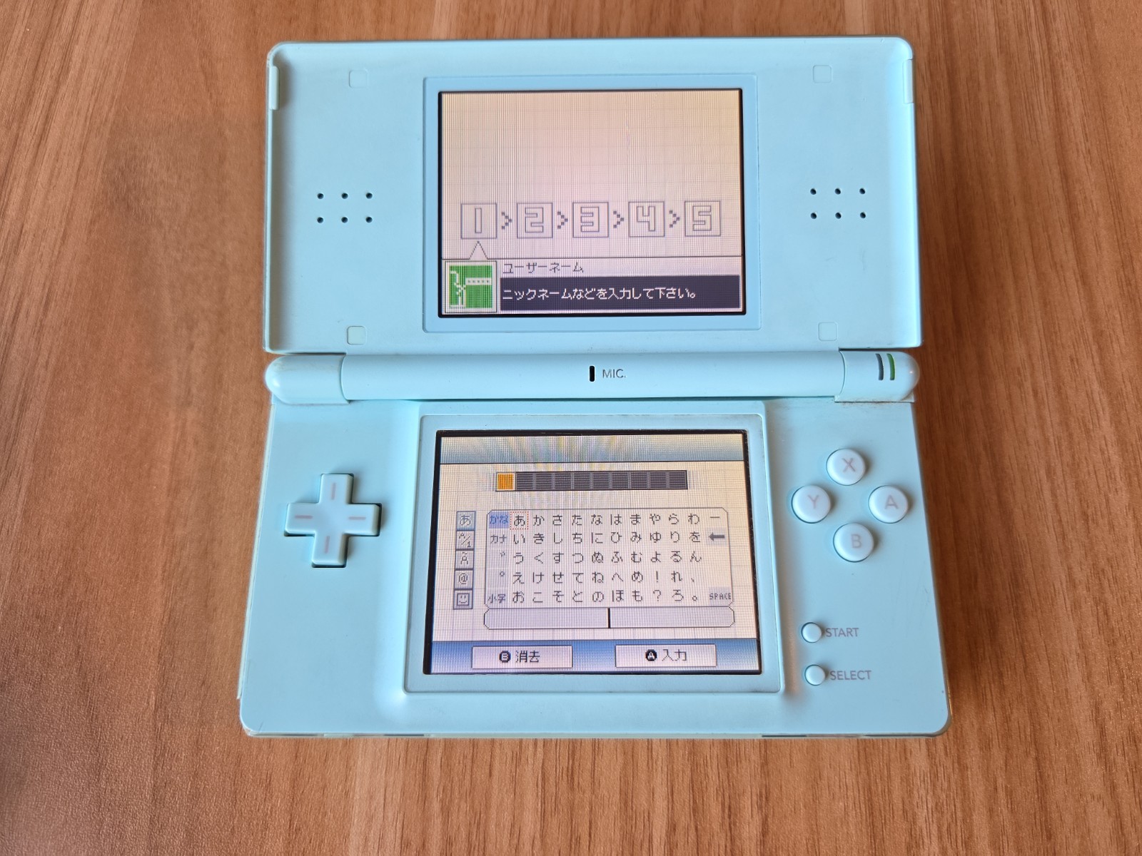 Nintendo DS Lite Mint Green Handheld Game Console C/USG-001 US SELLER