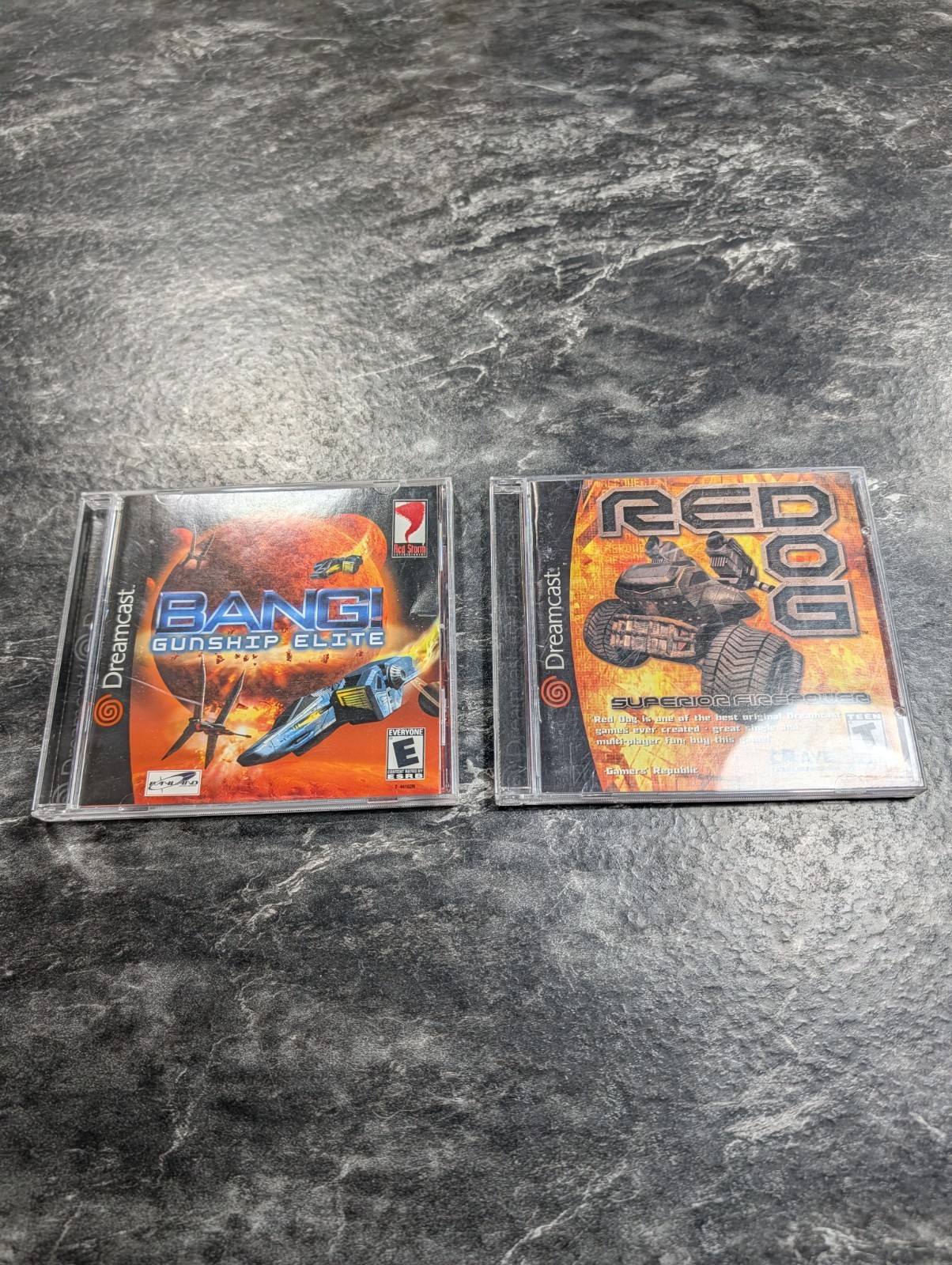 Bang! Gunship Elite and Red Dog CIB Excellent Shape Tested And Working Dreamcast
