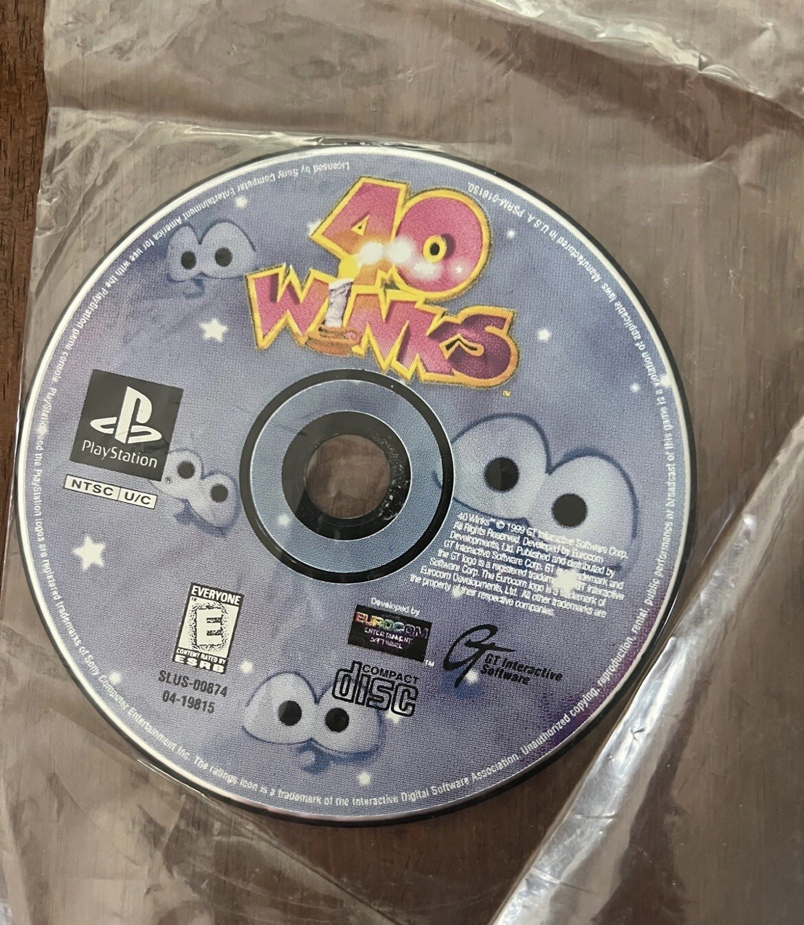 ps1 playstation 1 console and games set 40 Winks, Twisted Metal, Celebrity Death