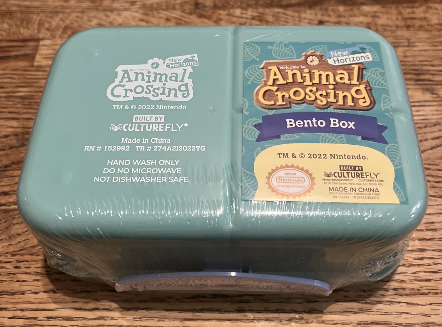 Animal Crossing Bento Box New Horizons 2022 Nintendo Culturefly Factory Sealed