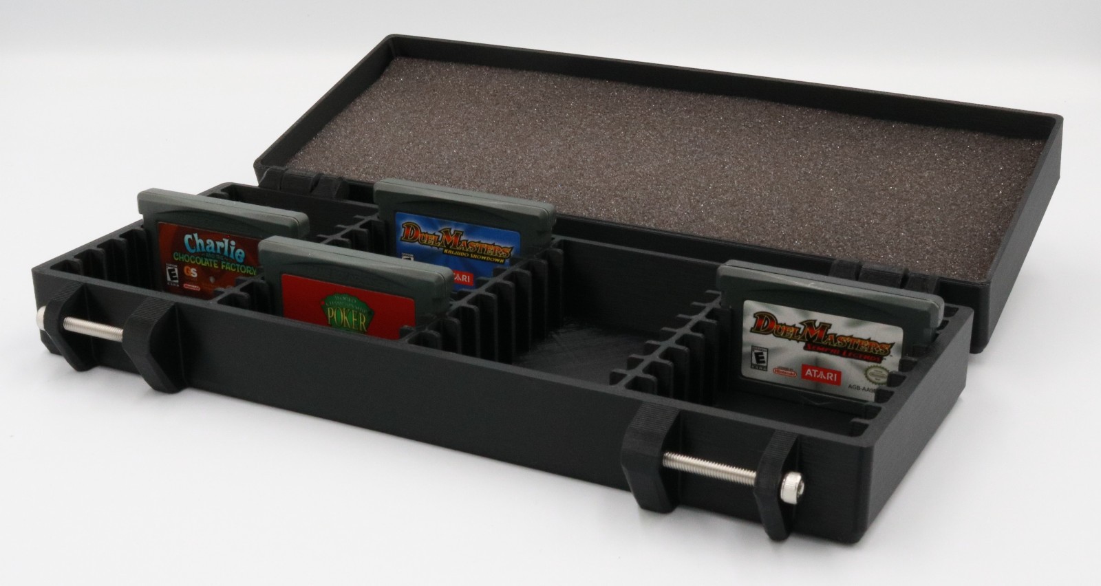 Game Boy Advance Compatible Protective Carrying Case – Holds 36 Games