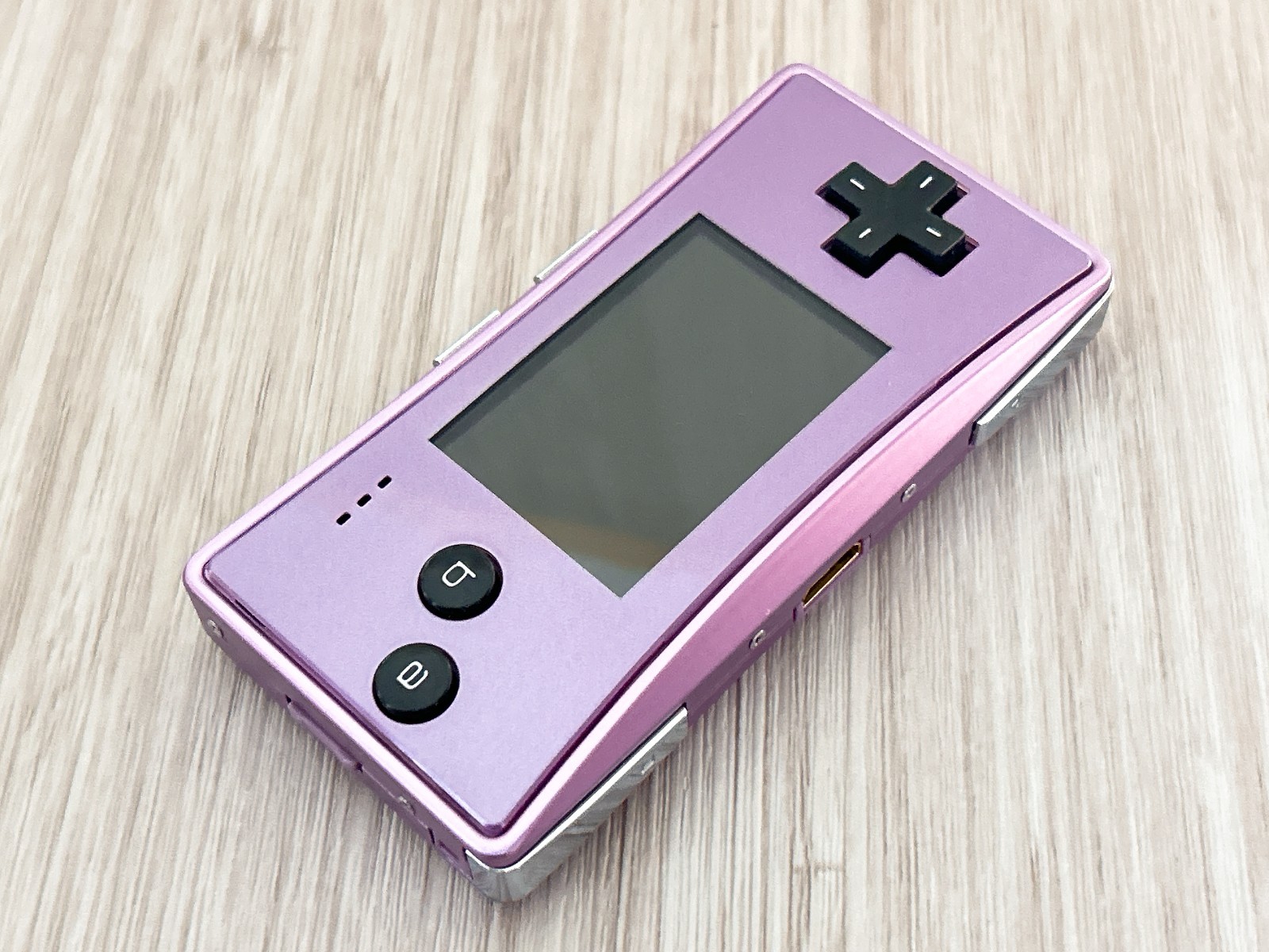 Nintendo GameBoy Micro Purple Pink Console Tested w/ Charger GBM – Near Mint