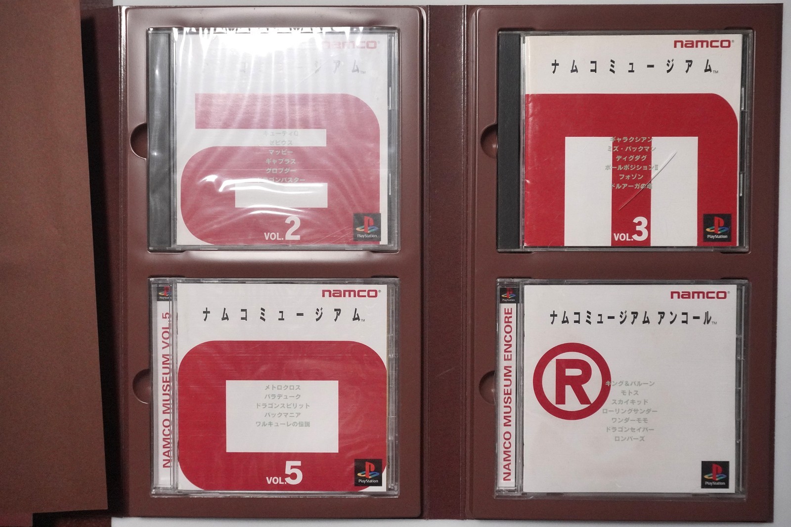 PlayStation 1 Namco Museum 1 2 3 4 5 Encore Collection JP PS1 games US Seller
