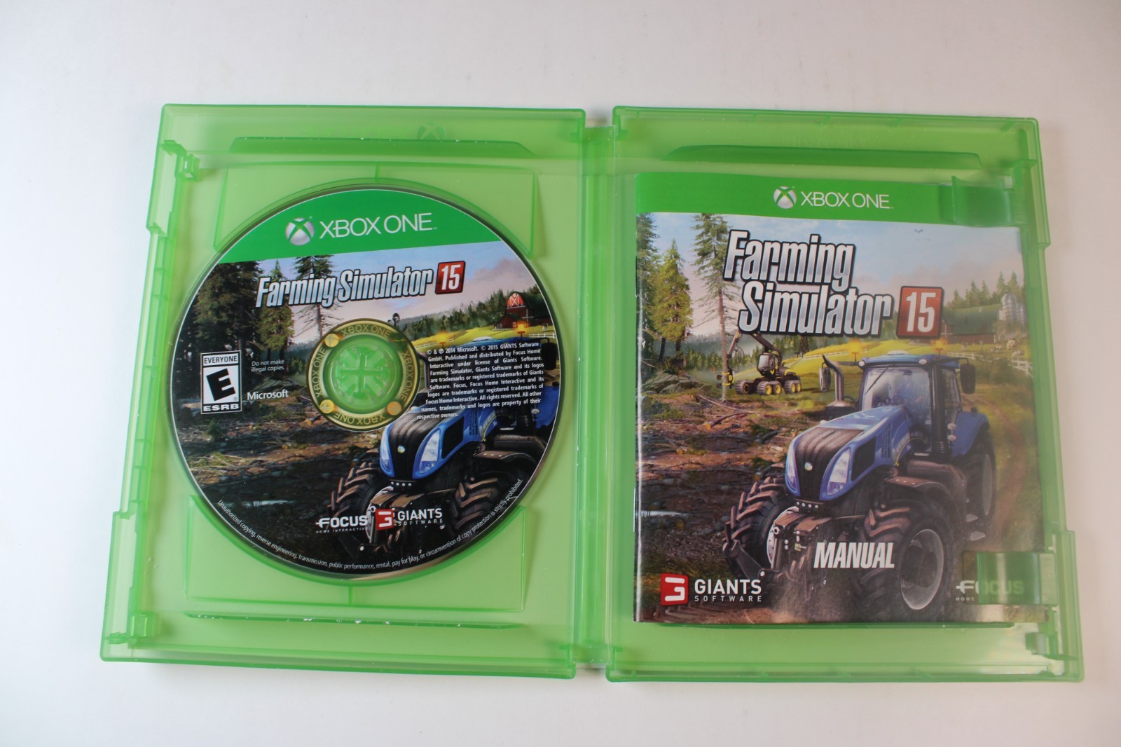 Farming Simulator 15 (Microsoft Xbox One, 2015) Authentic, Complete, Tested