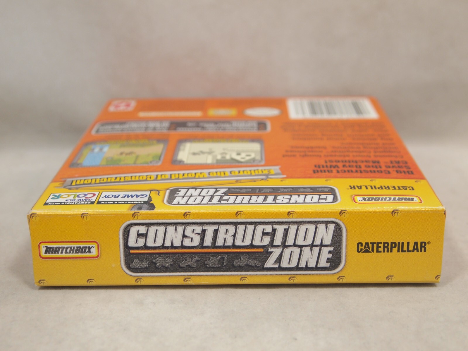 Matchbox Caterpillar Construction Zone (Game Boy Color | GBC) Authentic BOX ONLY
