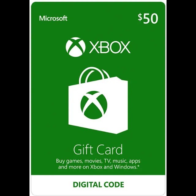 Xbox Live Gift Card 50 Usd – Us Microsoft Xbox Live Keys – United States gift