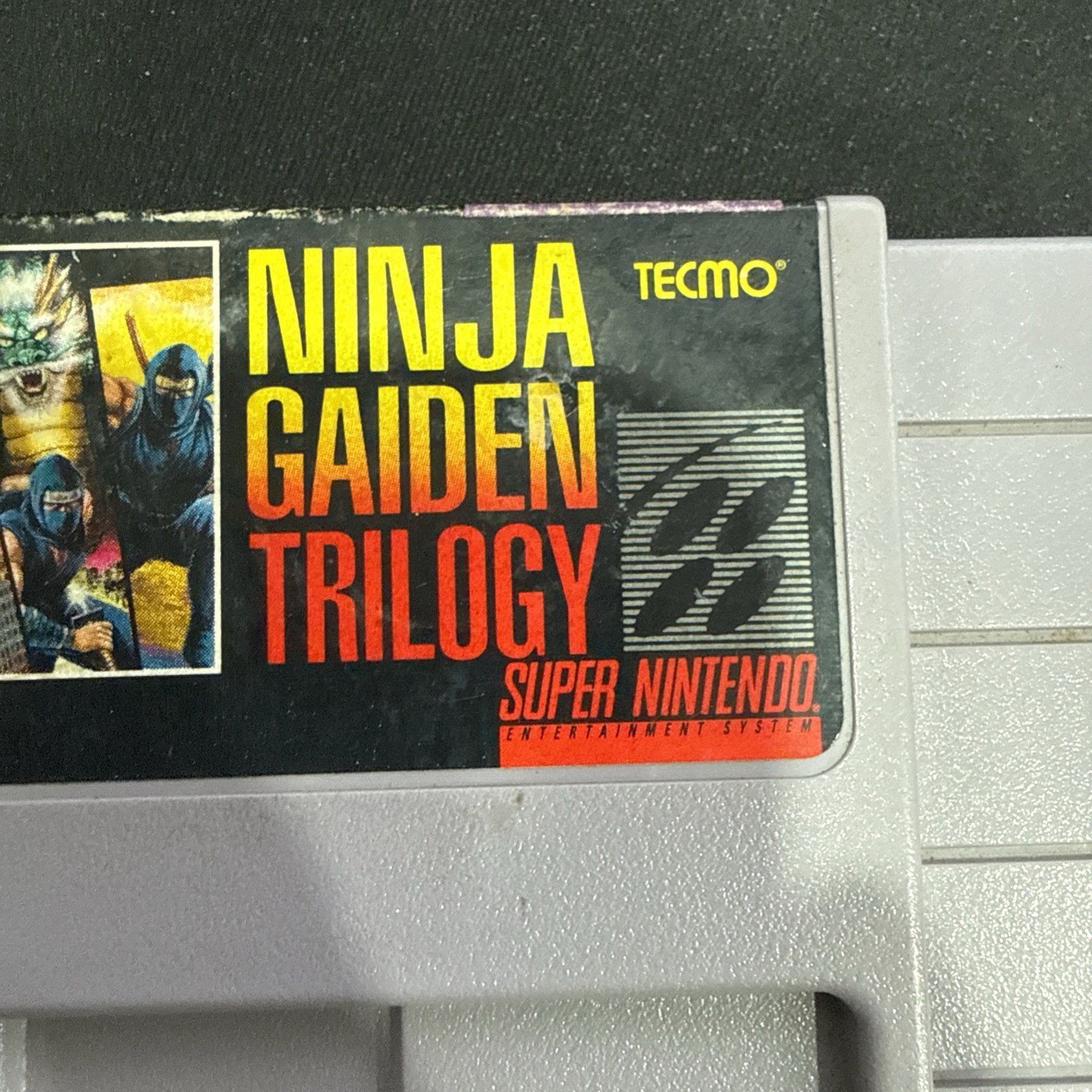Ninja Gaiden Trilogy SNES Authentic – Cart Only – Tested & Working