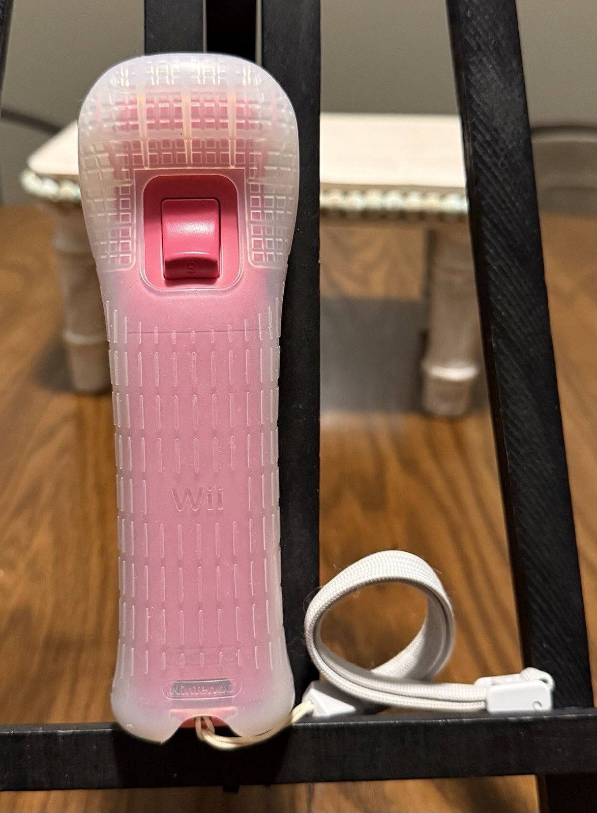 Pink Official OEM Nintendo Wii Remote Controller RVL-036 Motion Plus Tested