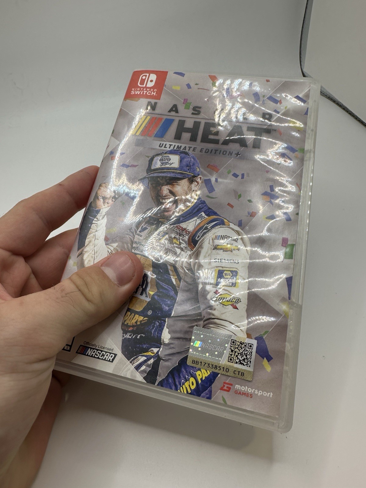 NASCAR Heat: Ultimate Edition CIB (Nintendo Switch, 2021) Authentic Tested