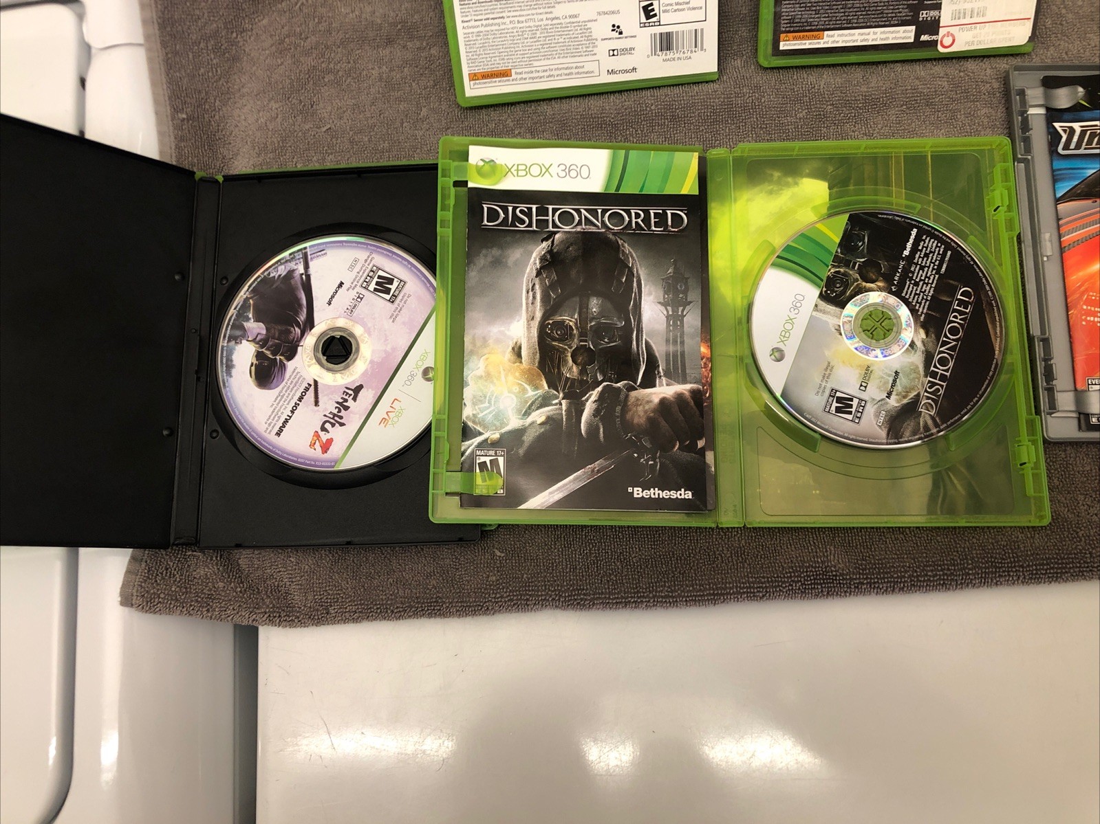 Microsoft Xbox 360 Lot/Bundle of 6 Games (Oblivion, Techno2, Dishonored)