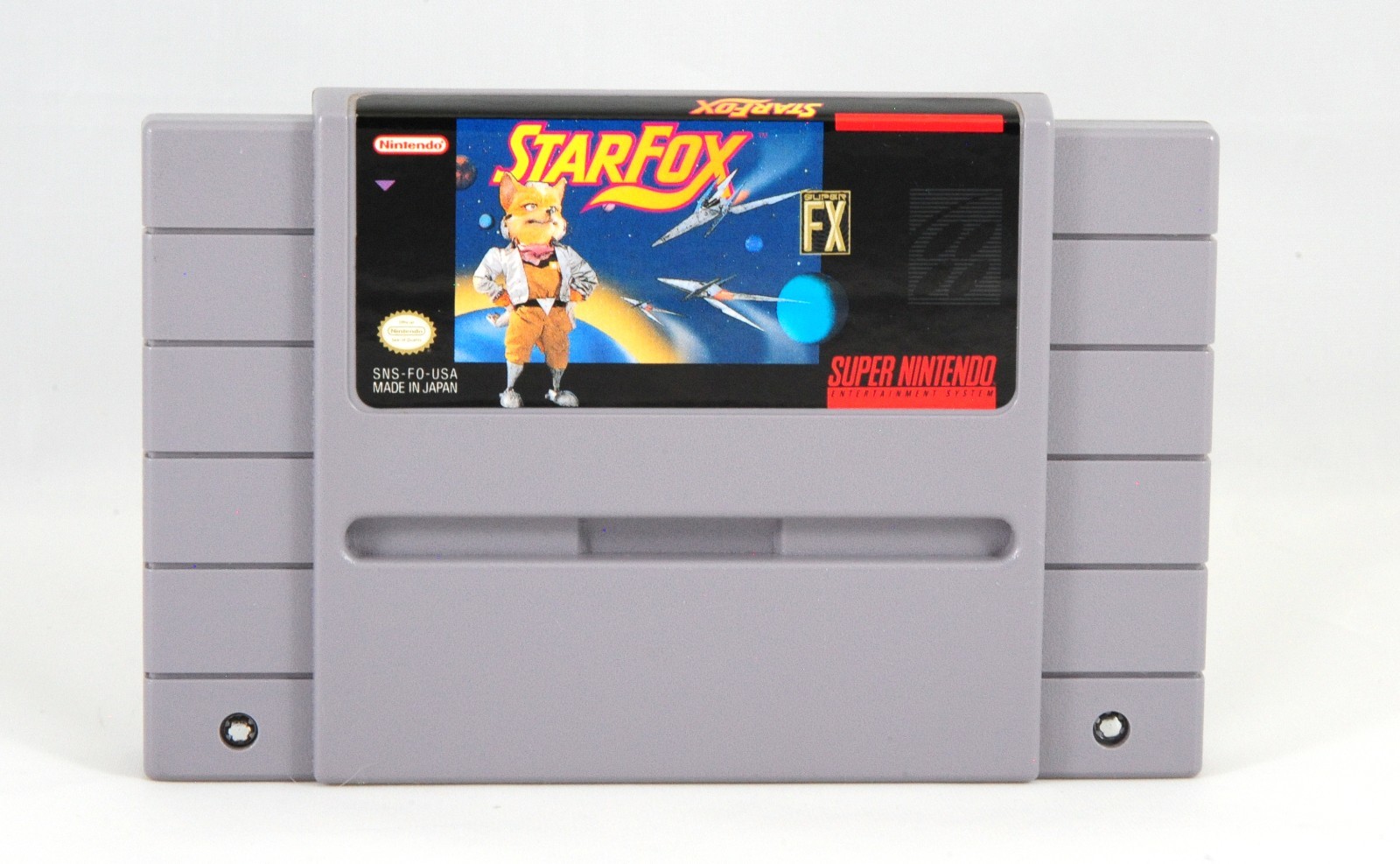 Star Fox SNES (Super Nintendo, 1993) Cartridge Only VG-EX condition