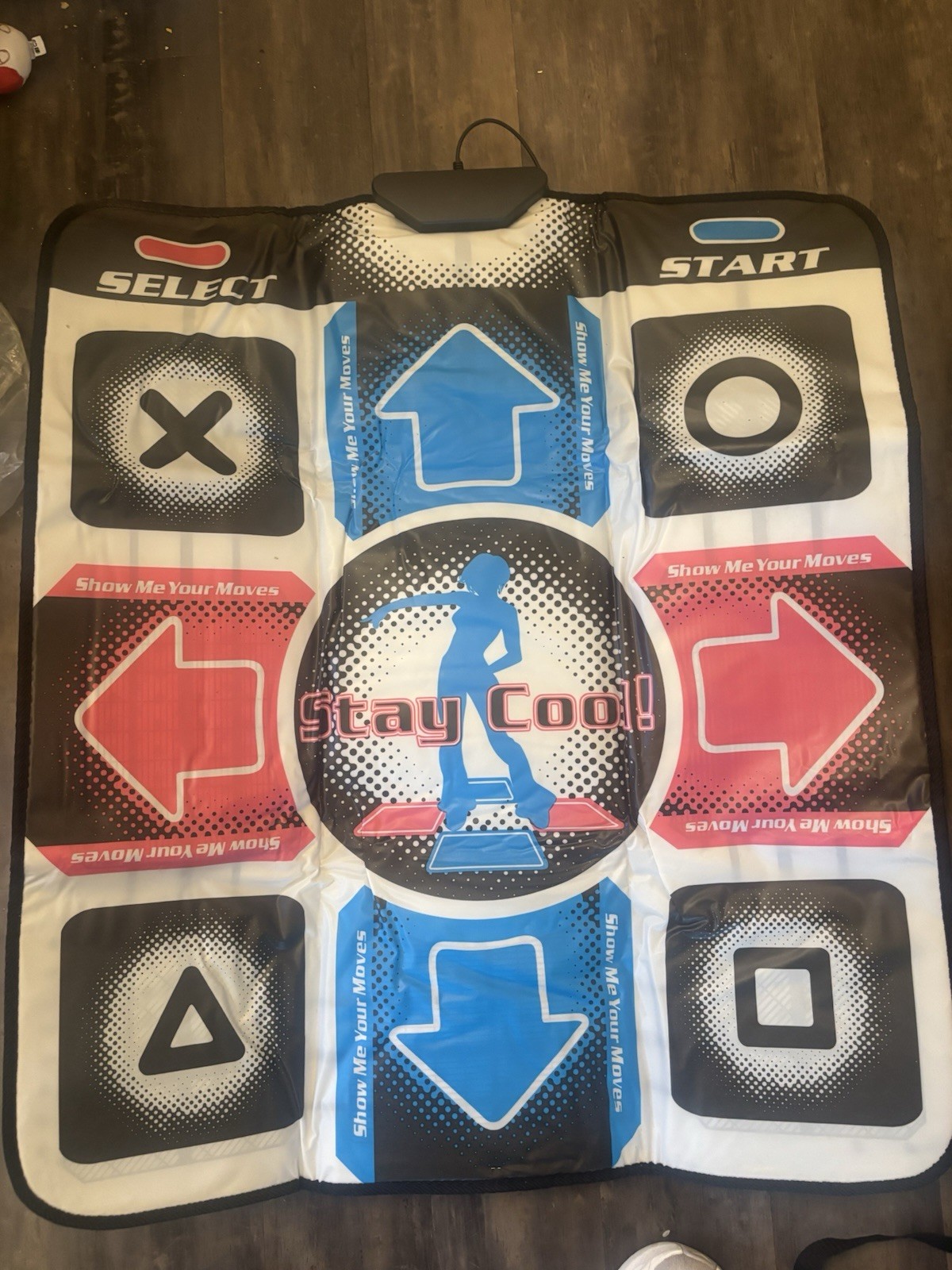 Dance Dance Revolution DDR Dance Mat “Stay Cool” UNTESTED PlayStation 2