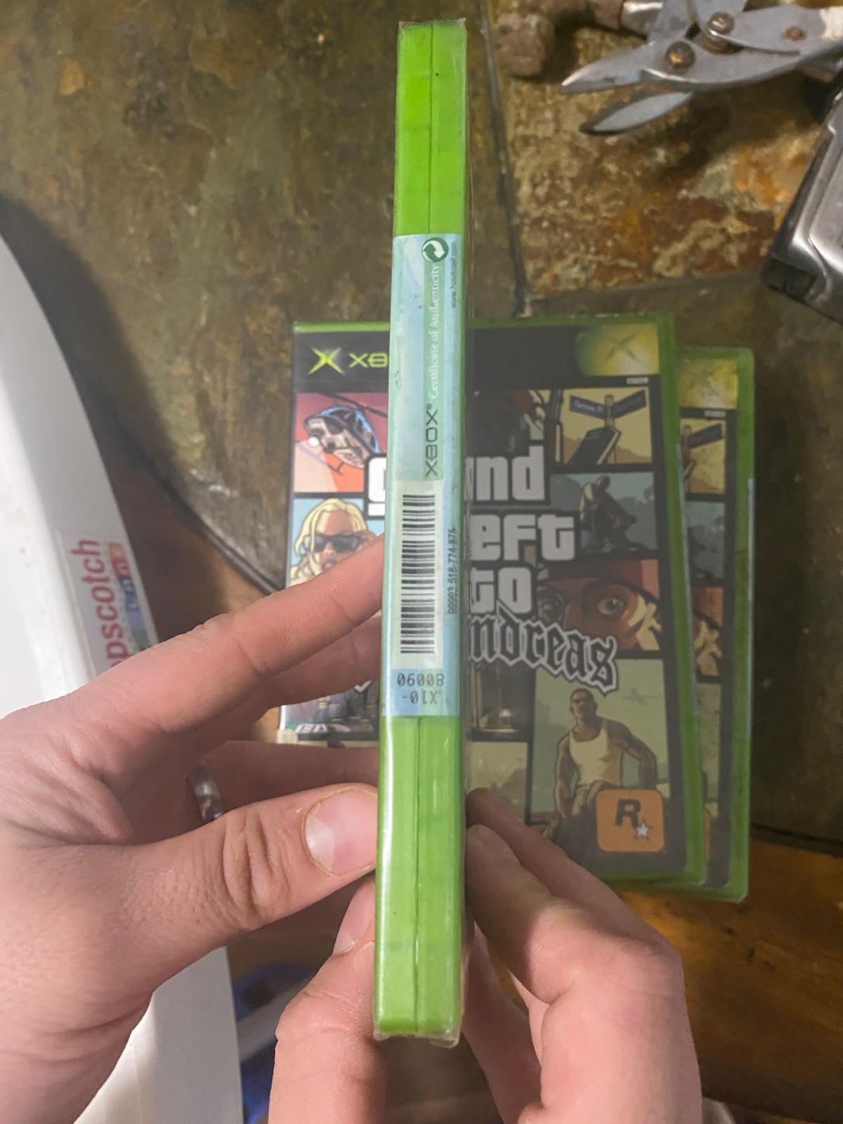grand theft auto san andreas original xbox sealed